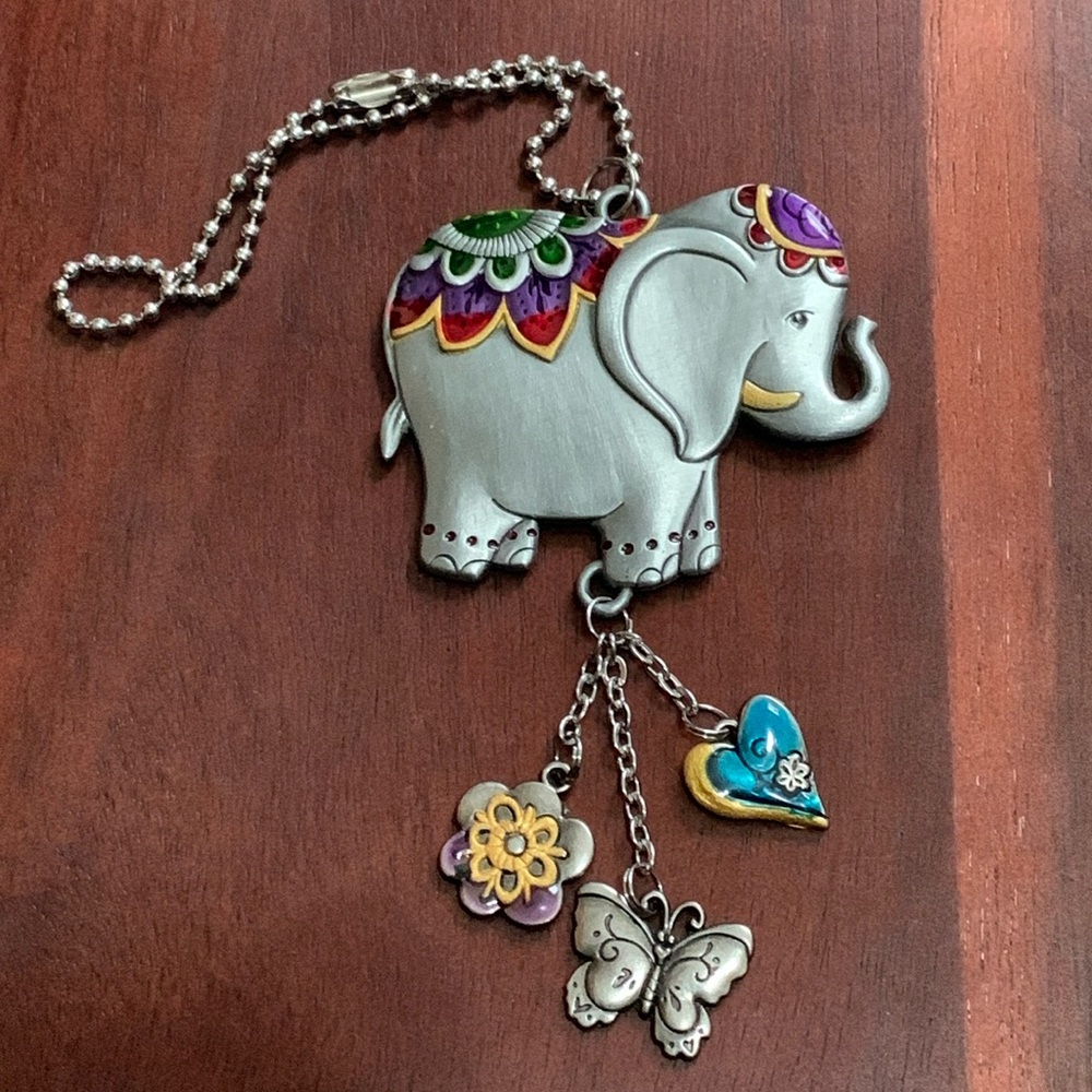 NWOT Ganz elephant car charm